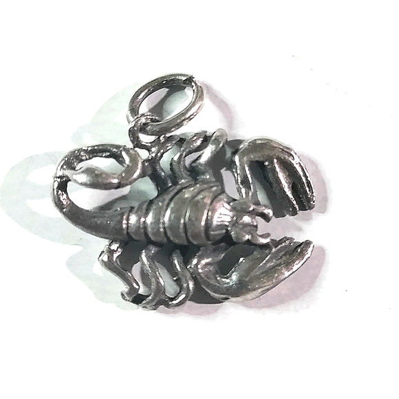 NEW .925 Sterling Silver Zodiac Cancer the Crab Pendant Charm! - Picture 1 of 3
